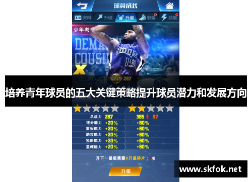 培养青年球员的五大关键策略提升球员潜力和发展方向